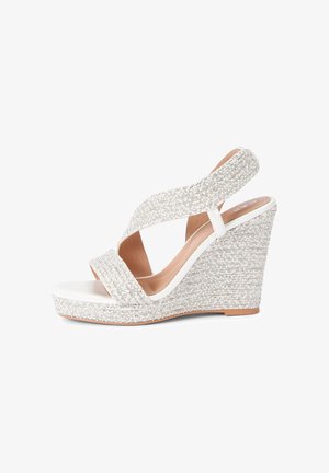 Kurt Geiger London, GALA WEDGE JEWEL 110 - Bridal shoes - white