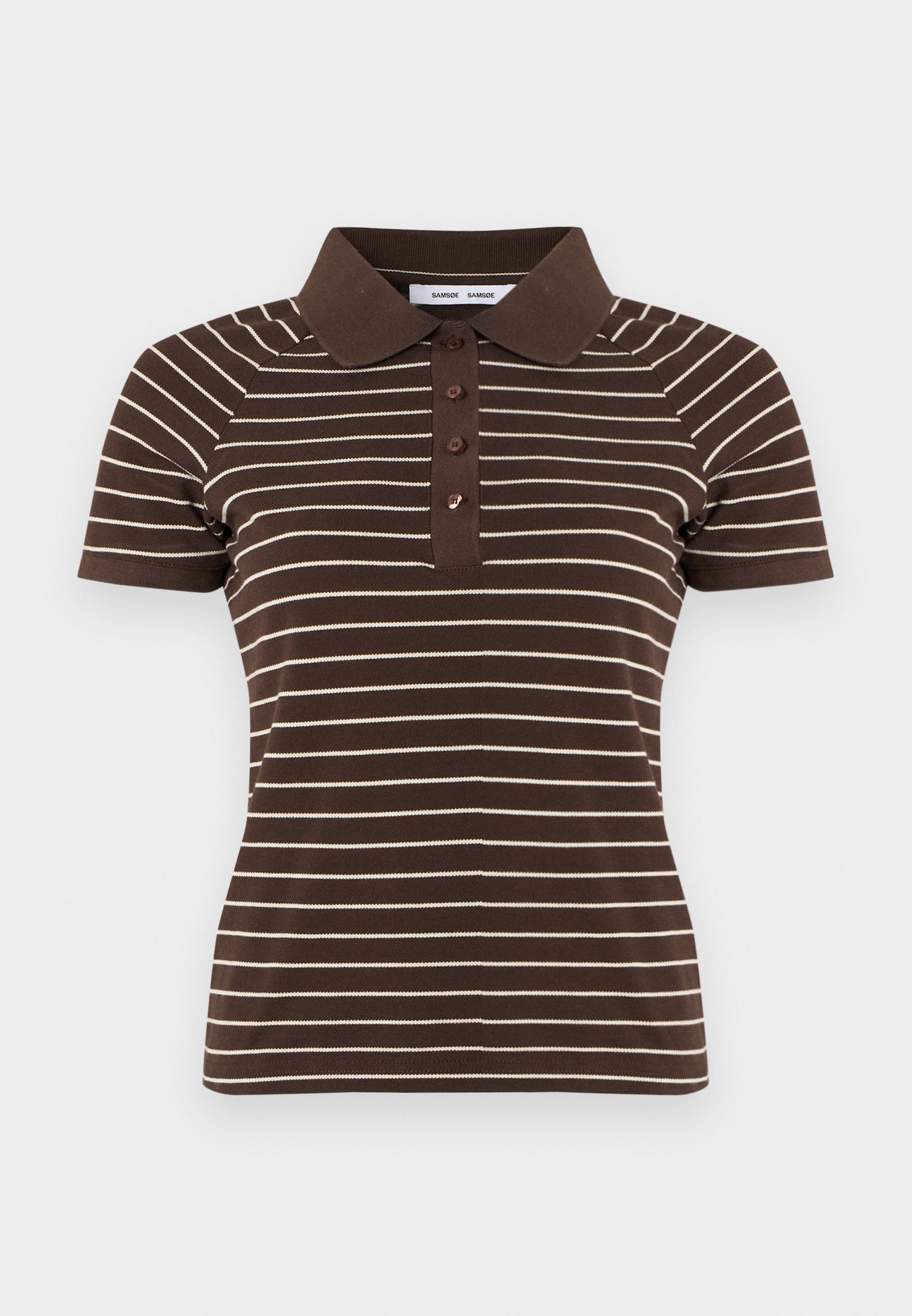 Samsøe Samsøe MIA - Polo shirt - coffee brown/brown - Zalando.ie
