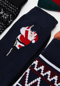 Jack & Jones JACCHRISTMAS SOCK CALENDAR 24 PACK - Sokken - black
