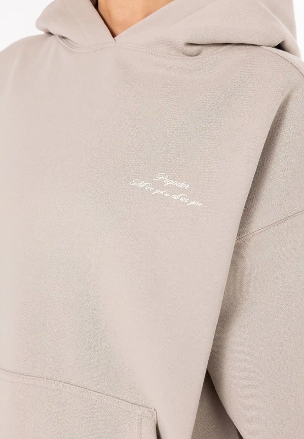 NENNO OVERSIZED HOODIE - Sweatshirt - washed dark stone4