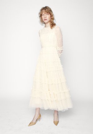 SHIMMER ANKLE GOWN - Occasion wear - champagne