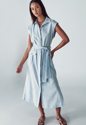 WILLA ALBIREO MIDI DRESS - Tričkové šaty - sky blue