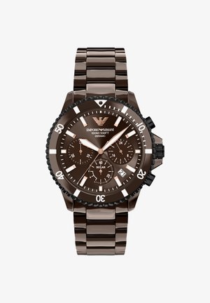 Emporio Armani, EMPORIO ARMANI MEN TRADITIONAL WATCHES - Chronograph watch - brown