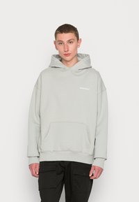 Pegador LOGO OVERSIZED  - Sweatshirt com capuz - washed heather grey