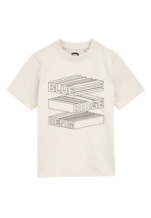 BLUE RIDGE - Trükipildiga T-särk - beige