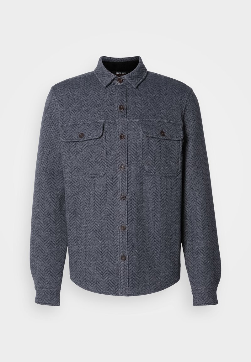 INDICODE JEANS Overhemd donkerblauw