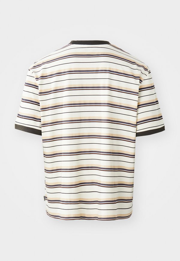STRIPE RAGGED TEE - Print T-shirt3
