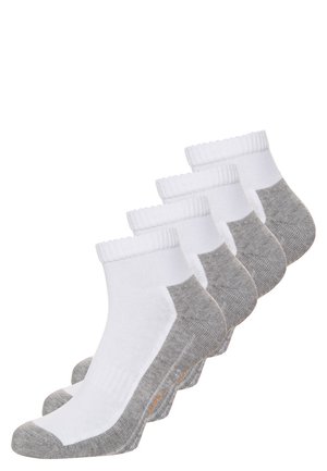 SPORT QUARTER BOX 4 PACK - Calcetines de deporte - white