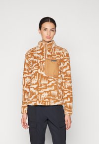 Columbia WEST BEND™ 1/4 ZIP - Polárpulóver - camel brown highland tonal