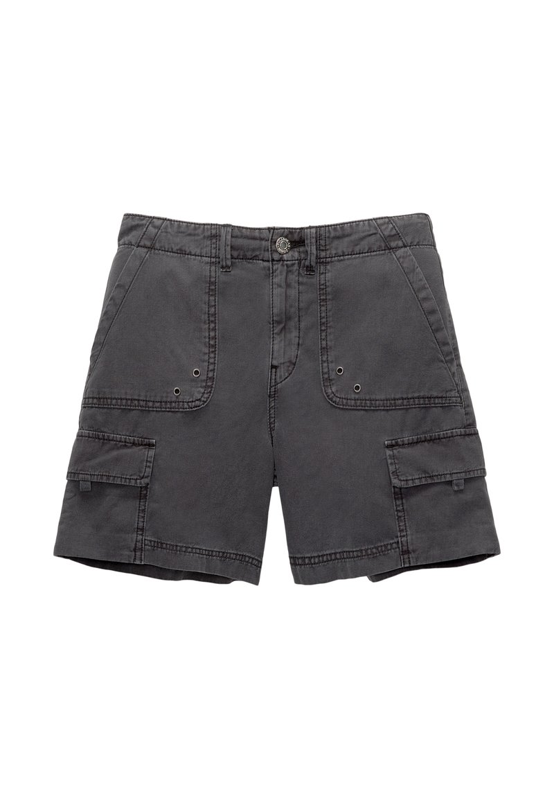 PULL&BEAR Jeansshort zwart
