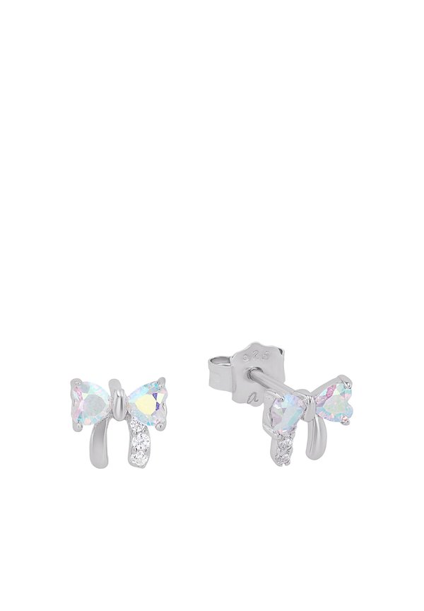 SCHLEIFEN – Ohrringe – silberfarben