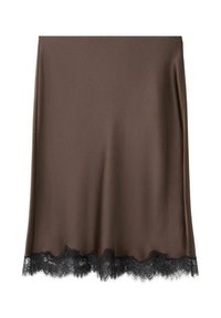 A-snit nederdel - brown