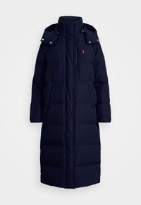 HOODED DOWN COAT - Manteau d'hiver - navy