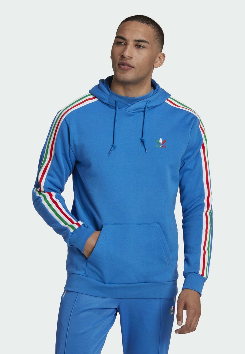 pull adidas bleu