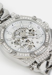 Guess BARON - Karóra - silver-coloured