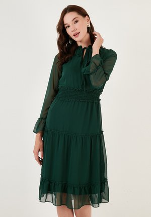 REGULAR FIT - Cocktail dress / Party dress - emerald