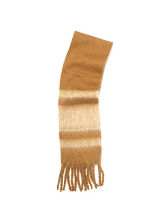SKINNY CHUNKY - Écharpe - dark camel cream
