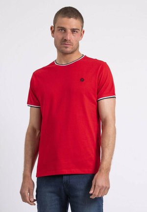 COL ROND NILOTIN - T-shirt basique - rouge
