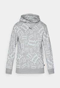 TEAMJAWS POST GAME HOODIE - Hættetrøje - medium gray heather