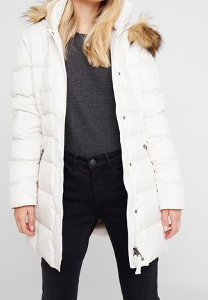Down coat - off-white