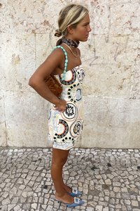 Never Fully Dressed SOL - Tops - cream mosaic