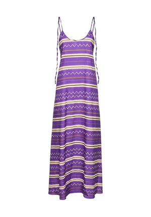 Me Fui, VESTITO LUNGO CON SPALLINE REGOLABILI - Vestito lungo - viola