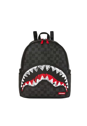 SCRIBBLE SHARK SAVAGE - Mochila - black