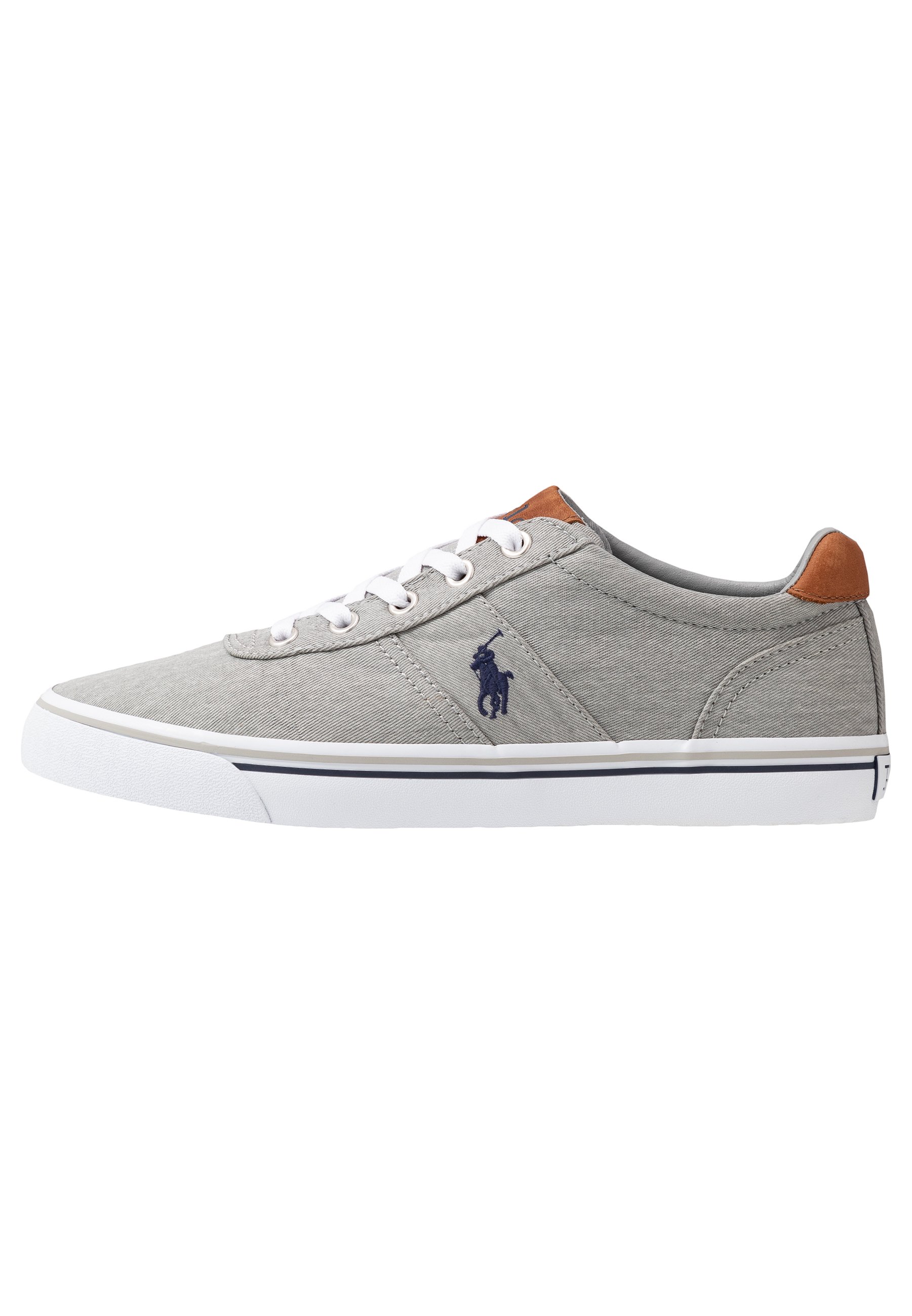 Polo Ralph Lauren HANFORD - Trainers - soft grey/navy/grey 