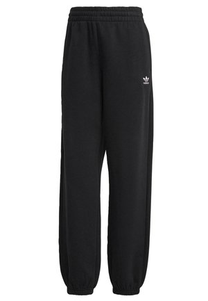 ESSENTIALS FLEECE - Tracksuit bottoms - black