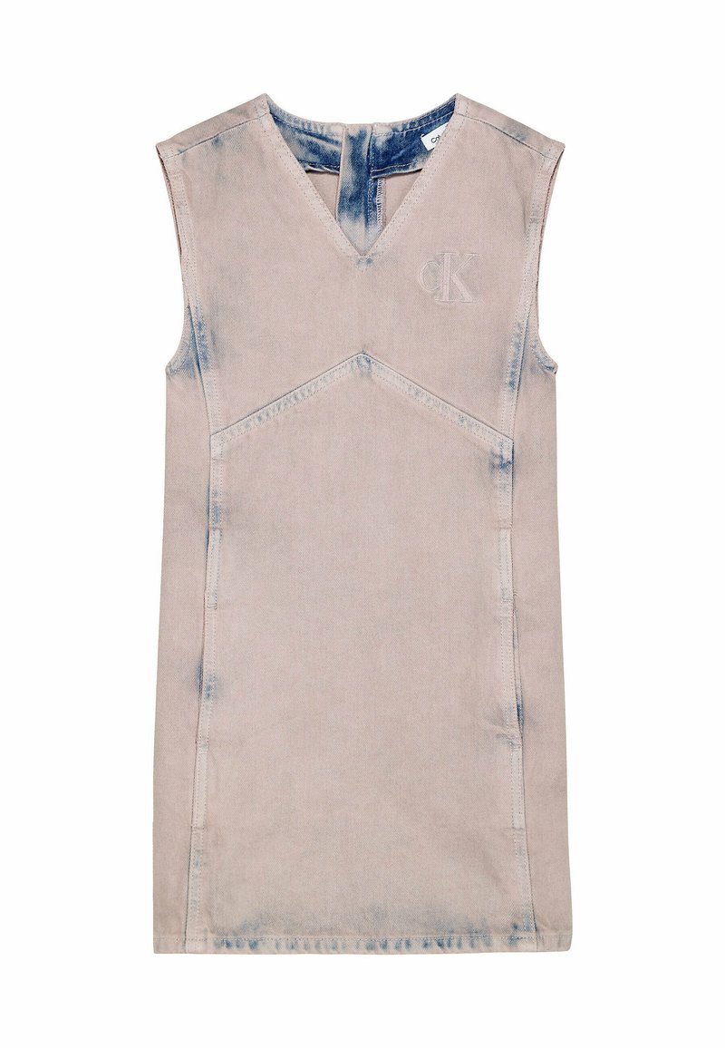 Calvin Klein Jeans Jeansjurken donkerroze