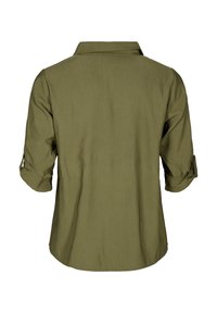 Zizzi MIT NIETEN UND 3/4-ÄRMELN - Bluza s gumbima - winter moss
