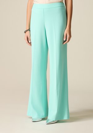 PALAZZO - Housut - verde acqua