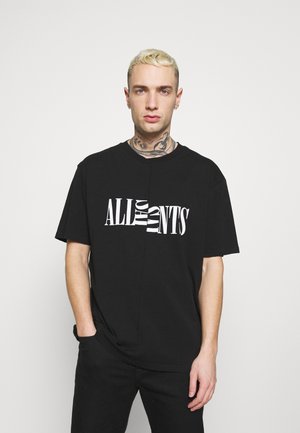 NICO CREW - T-shirt print - jet black/white