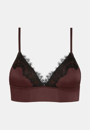 mey, MEY DAMEN TRIANGEL-BH SERIE POETRY GLOSSY LUXE UNI - Triangle bra - hot maroon