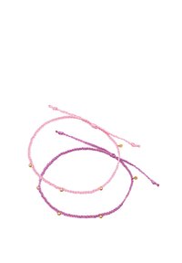 Elli 2ER SET - Ankelkæder - pink