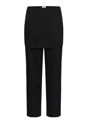 Kaffe, KAJULIE SKIRT PANTS - Pantalon classique - black deep cc.