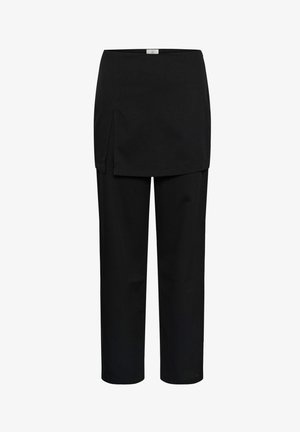Kaffe, KAJULIE SKIRT PANTS - Pantalon classique - black deep cc.