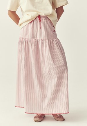 TATUUM, ARTICLE TAG: SKIRT - ARTICLE NAME: CORI - Jupe longue - light pink