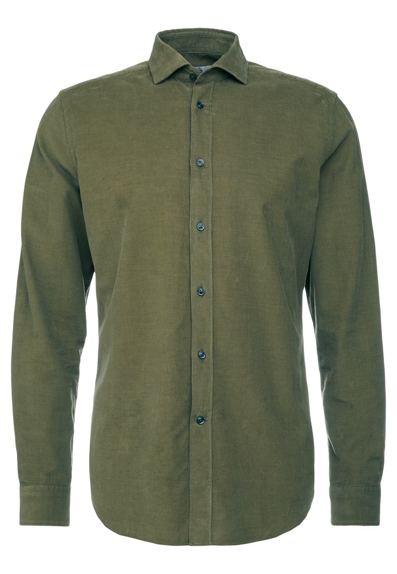 CC COLLECTION CORNELIANI Zakelijk overhemd donkergroen CC COLLECTION CORNELIANI Zakelijk overhemd donkergroen