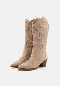 RAID ZORRY - Botas de cowboy/motociclista - nude