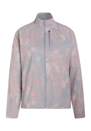 adidas Performance, ADIDAS PERFORMANCE ADI365 RUNNING ANIMAL PRINT ICONIC JACKET - Giacca da running - grey one semi frozen turbo glory grey