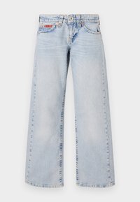 BANDANA RIPPED KAYLA - Loose Jeans - bleach