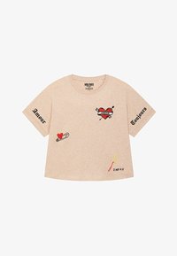 Non sélectionné, mottled beige