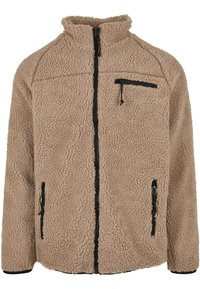 Brandit TEDDY - Fleece jacket - white