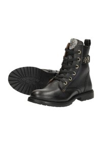 Develab Schnürstiefelette - zwart