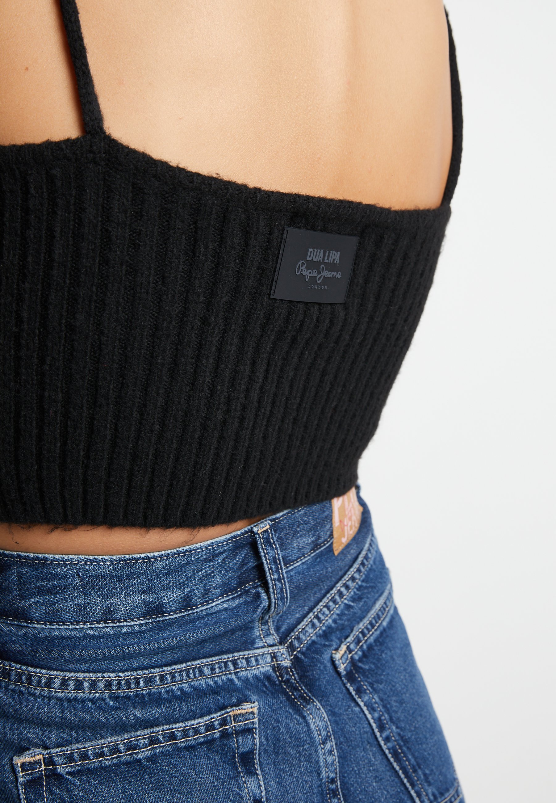 Pepe Jeans DUA LIPA X PEPE JEANS - Top - black - Zalando.de