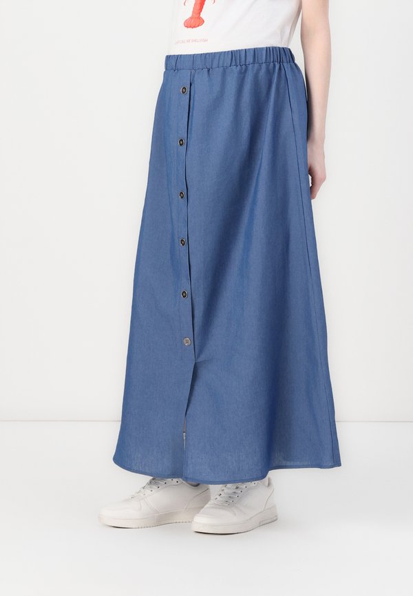 OLMNOVA BUTTON SKIRT - Maxi skirt