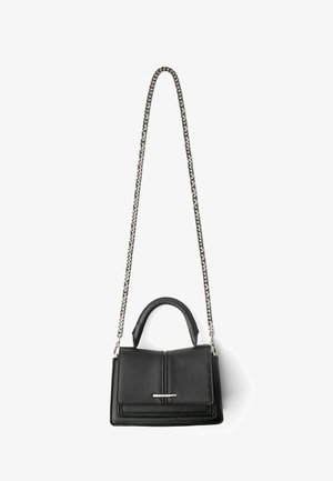 Bershka SAFFIANO - Handtas - black