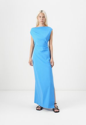 ANGELINA MAXI DRESS - Galajurk - mid blue