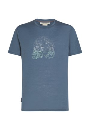 icebreaker Print T-shirt - dawn